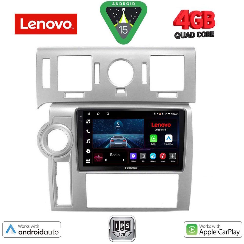 Βλησαρούλης Car Center - LENOVO LVE 8216_CPAA (9inc) MULTIMEDIA TABLET for HUMMER H2 mod. 2008-2009