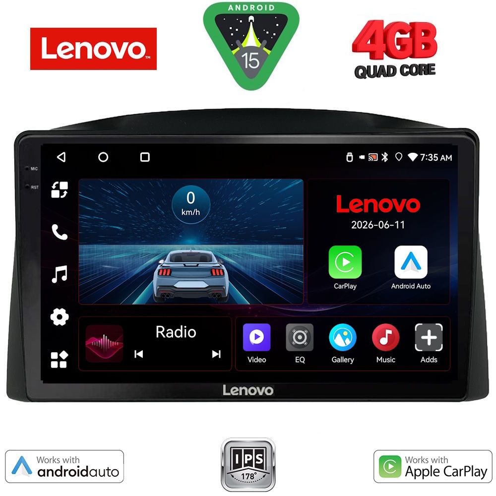 Βλησαρούλης Car Center - LENOVO LVE 8271_CPAA (10inc) MULTIMEDIA TABLET for JEEP GRAND CHEROKEE mod. 2005-2007 with Original Navi
