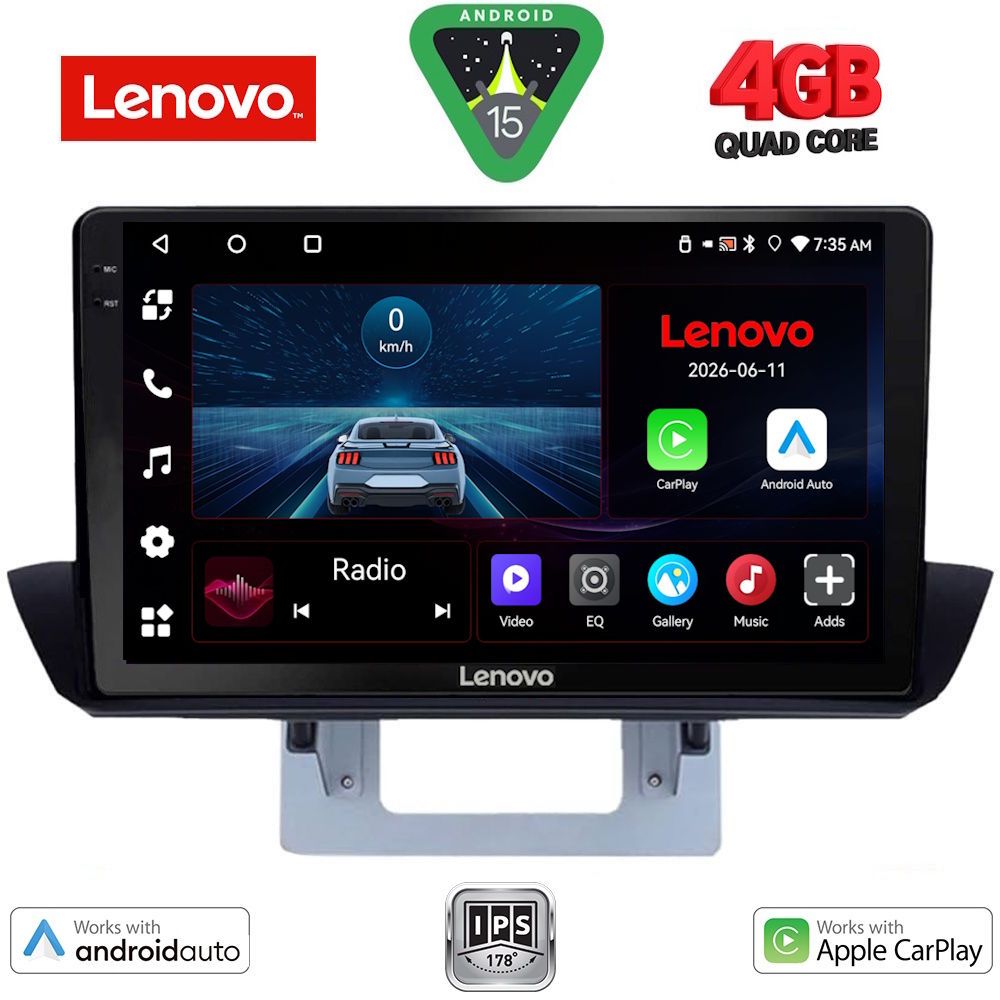 Βλησαρούλης Car Center - LENOVO LVE 8364_CPAA DASH (9inc) MULTIMEDIA TABLET for MAZDA BT50 mod. 2012-2019