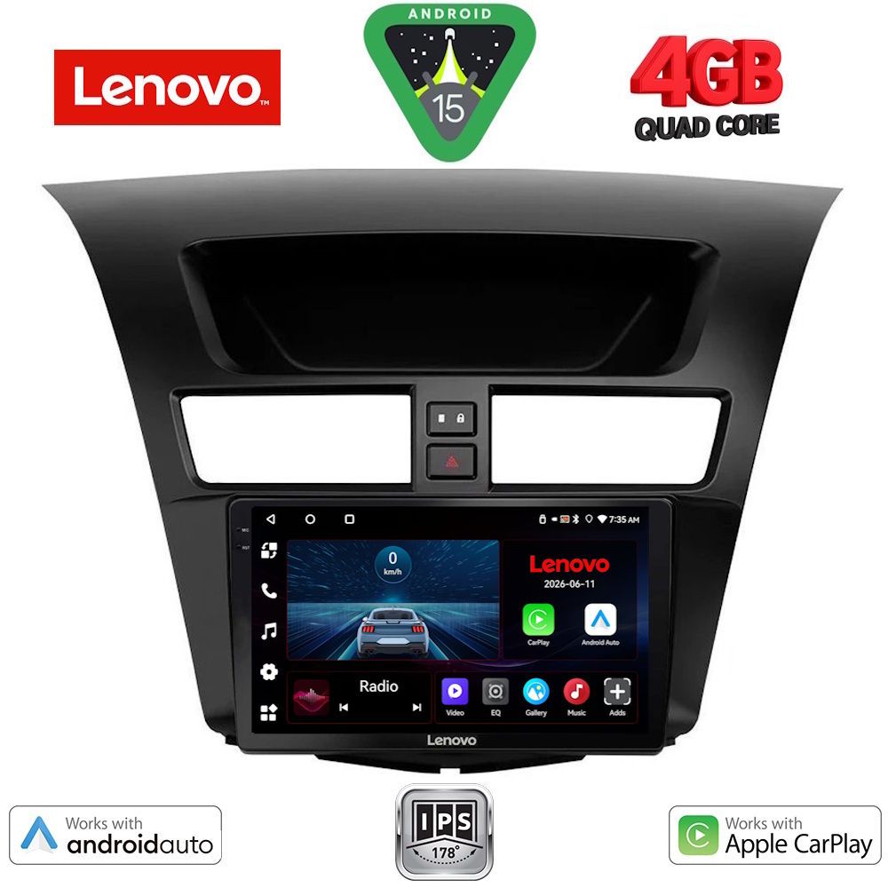 Βλησαρούλης Car Center - LENOVO LVE 8364_CPAA (9inc) MULTIMEDIA TABLET for MAZDA BT50 mod. 2012-2019