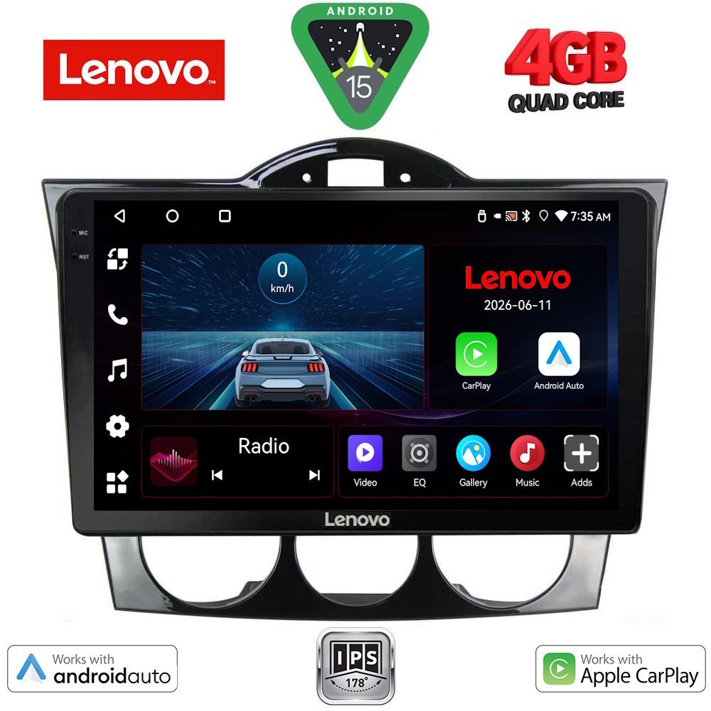 Βλησαρούλης Car Center - LENOVO LVE 8394_CPAA (9inc) MULTIMEDIA TABLET for MAZDA RX8 mod. 2001-2008
