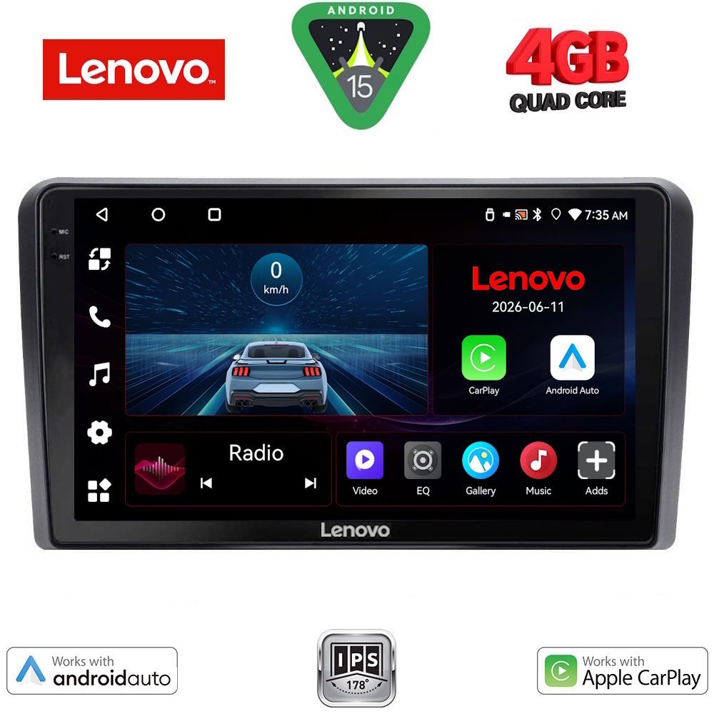 Βλησαρούλης Car Center - LENOVO LVE 8398_CPAA (10inc) MULTIMEDIA TABLET for MG ZS mod. 2017-2025