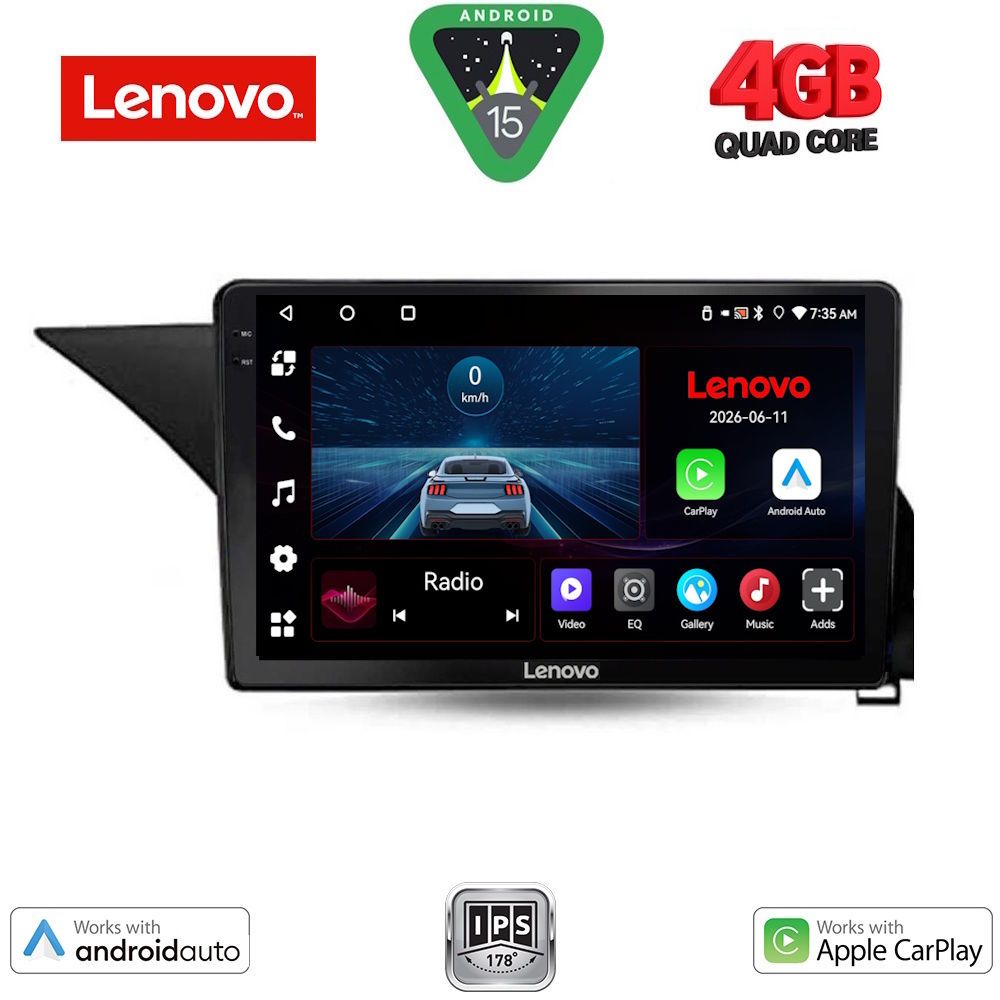Βλησαρούλης Car Center - LENOVO LVE 8410_CPAA (10inc) MULTIMEDIA TABLET for MERCEDES E (W212) mod. 2012-2014 (NTG 4.5)