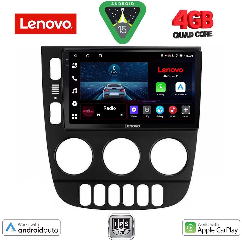 Βλησαρούλης Car Center - LENOVO LVE 8413_CPAA (9inc) MULTIMEDIA TABLET for MERCEDES ML (W163) mod. 2002-2005