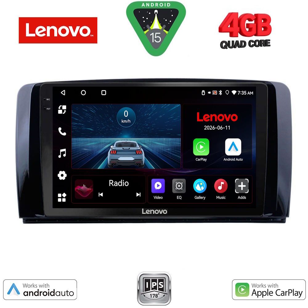 Βλησαρούλης Car Center - LENOVO LVE 8422_CPAA (9inc) MULTIMEDIA TABLET for MERCEDES R (W251) mod. 2006-2015