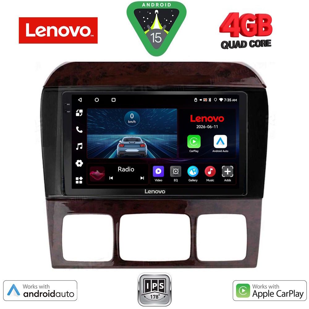 Βλησαρούλης Car Center - LENOVO LVE 8426_CPAA (9inc) MULTIMEDIA TABLET for MERCEDES  S  W220  mod. 1998-2005