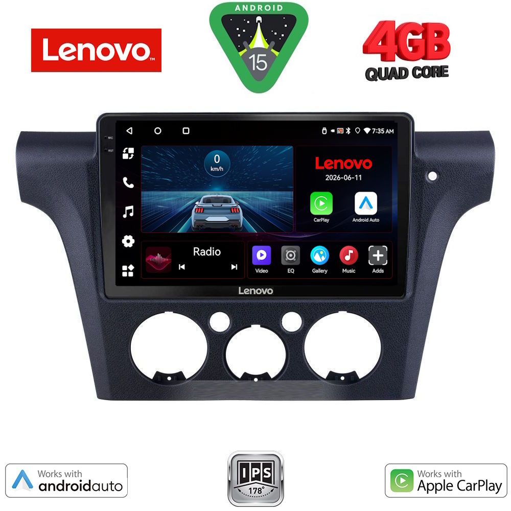 Βλησαρούλης Car Center - LENOVO LVE 8441_CPAA CLIMA (10inc) MULTIMEDIA TABLET for MITSUBISHI OUTLANDER mod. 2001-2005 with CLIMA