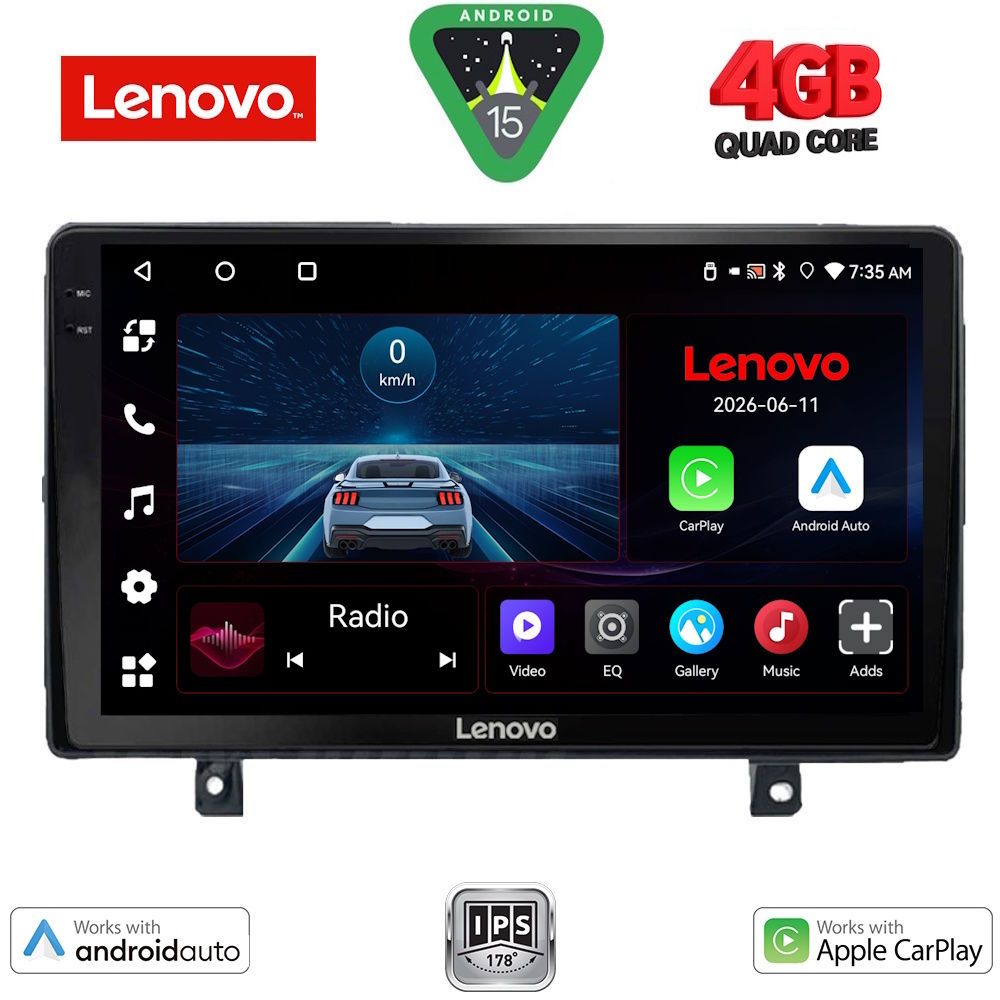 Βλησαρούλης Car Center - LENOVO LVE 8485_CPAA (9inc) MULTIMEDIA TABLET for OPEL ASTRA H mod.2004-2010