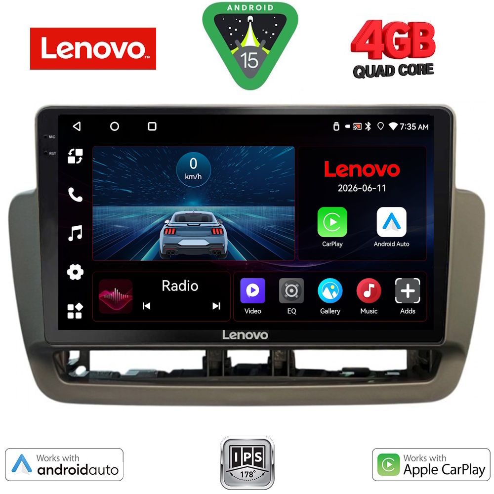 Βλησαρούλης Car Center - LENOVO LVE 8572_CPAA (9inc) MULTIMEDIA TABLET for SEAT IBIZA mod. 2012-2015