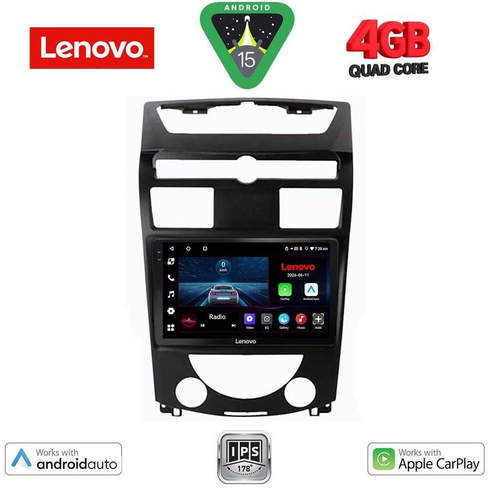 Βλησαρούλης Car Center - LENOVO LVE 8657_CPAA (10inc) MULTIMEDIA TABLET for SSANGYONG REXTON mod. 2006-2015