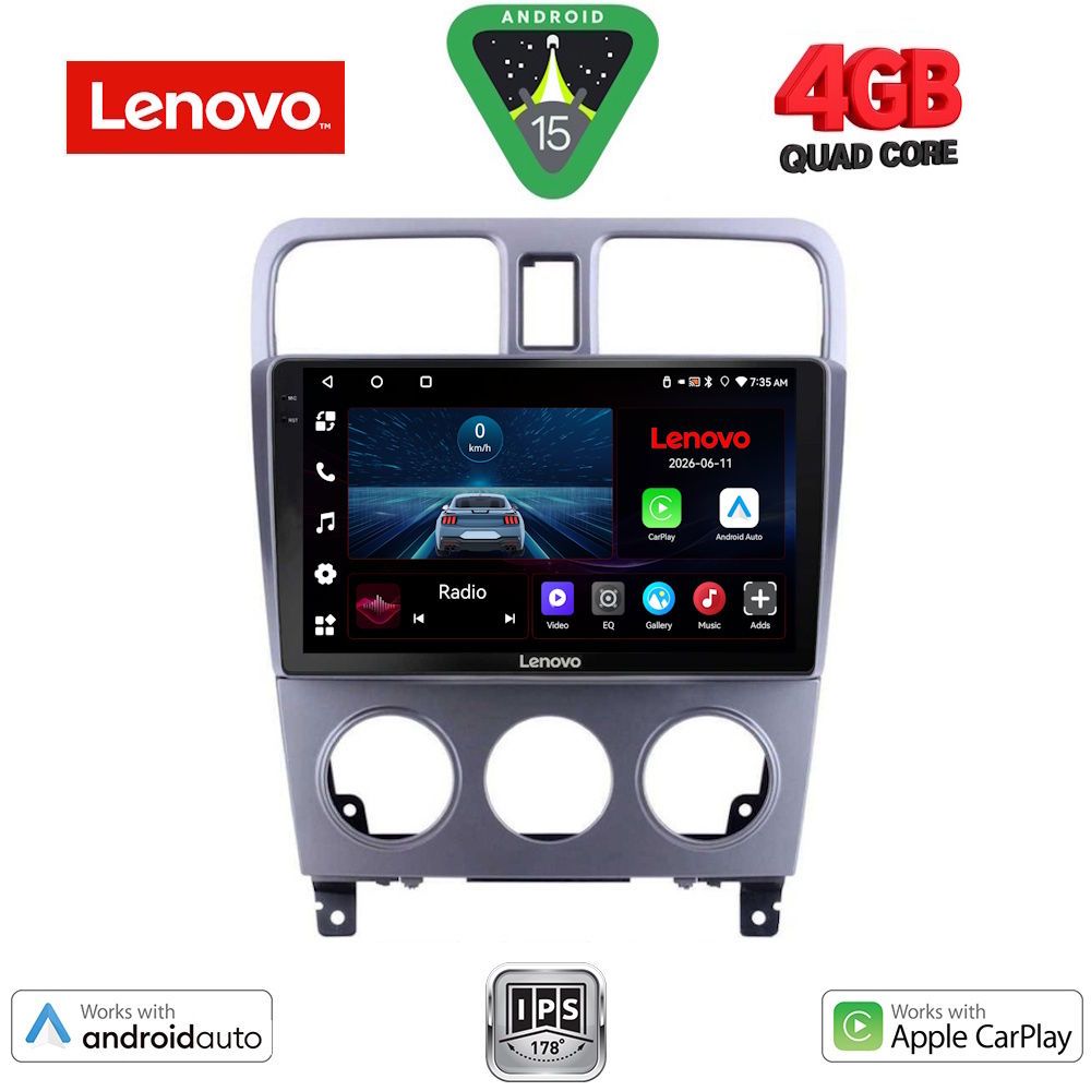 Βλησαρούλης Car Center - LENOVO LVE 8661_CPAA (9inc) MULTIMEDIA TABLET for SUBARU FORESTER  mod. 2002-2008