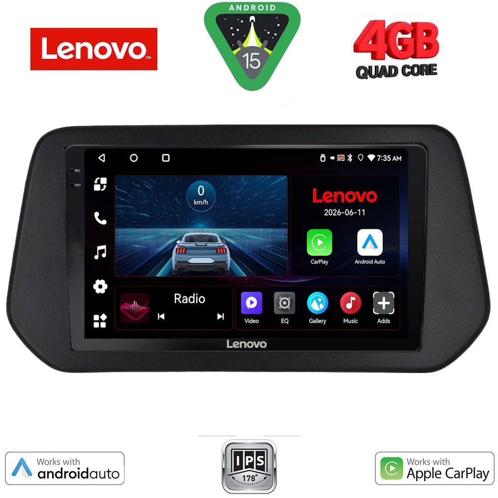 Βλησαρούλης Car Center - LENOVO LVE 8690_CPAA (9inc) MULTIMEDIA TABLET for SUZUKI SΧ4 S-CROSS mod. 2021-2026