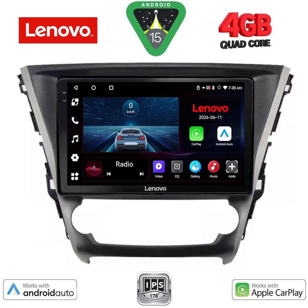 Βλησαρούλης Car Center - LENOVO LVE 8706_CPAA (10inc) MULTIMEDIA TABLET for TOYOTA AVENSIS mod. 2016-2019