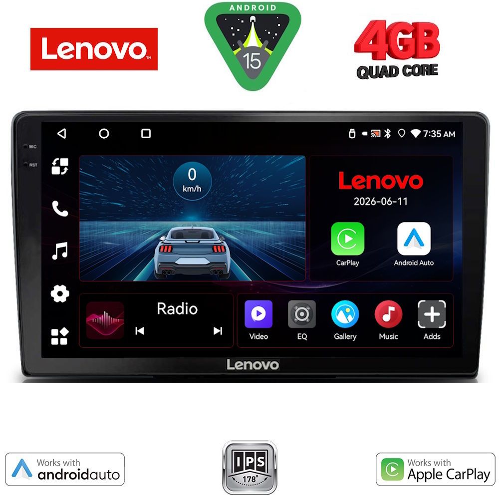 Βλησαρούλης Car Center - LENOVO LVE 8722_CPAA (9inc) MULTIMEDIA TABLET for TOYOTA LANDCRUISER mod. 1998-2003