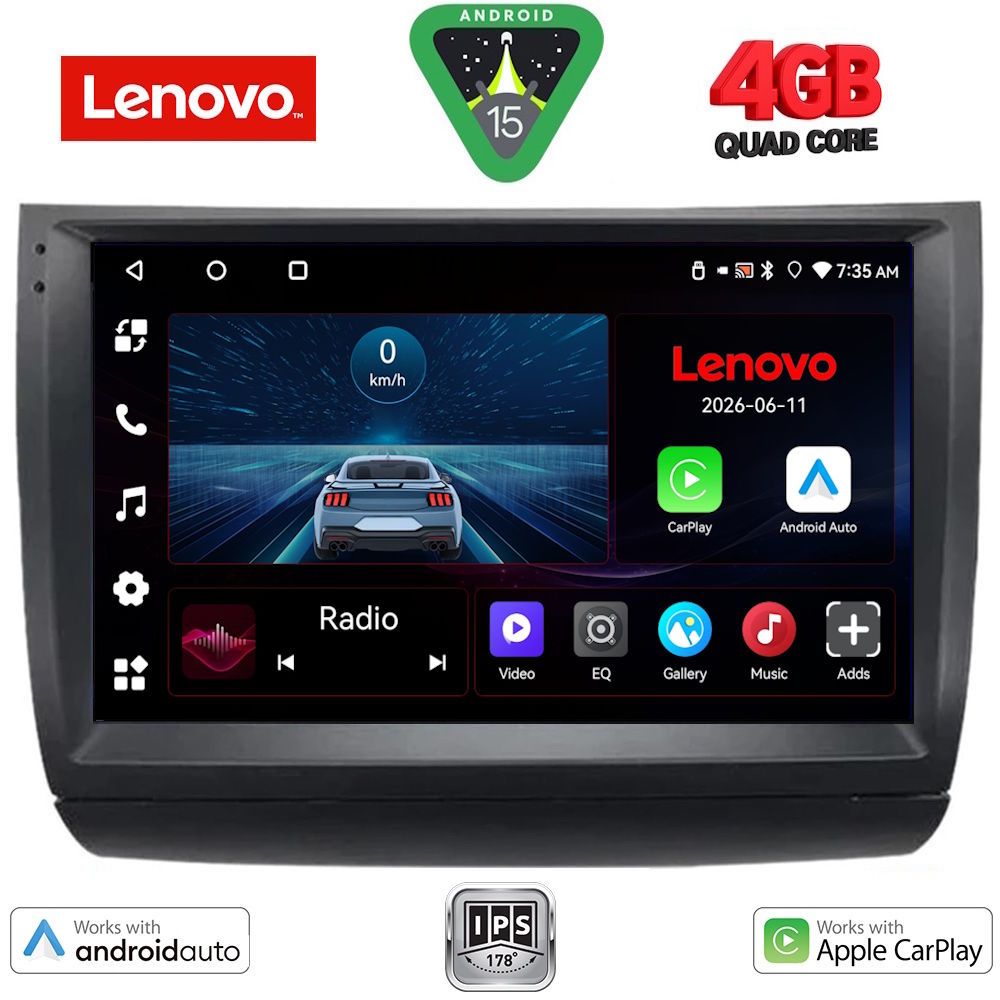 Βλησαρούλης Car Center - LENOVO LVE 8728_CPAA (9inc) MULTIMEDIA TABLET for TOYOTA PRIUS mod. 2003-2009