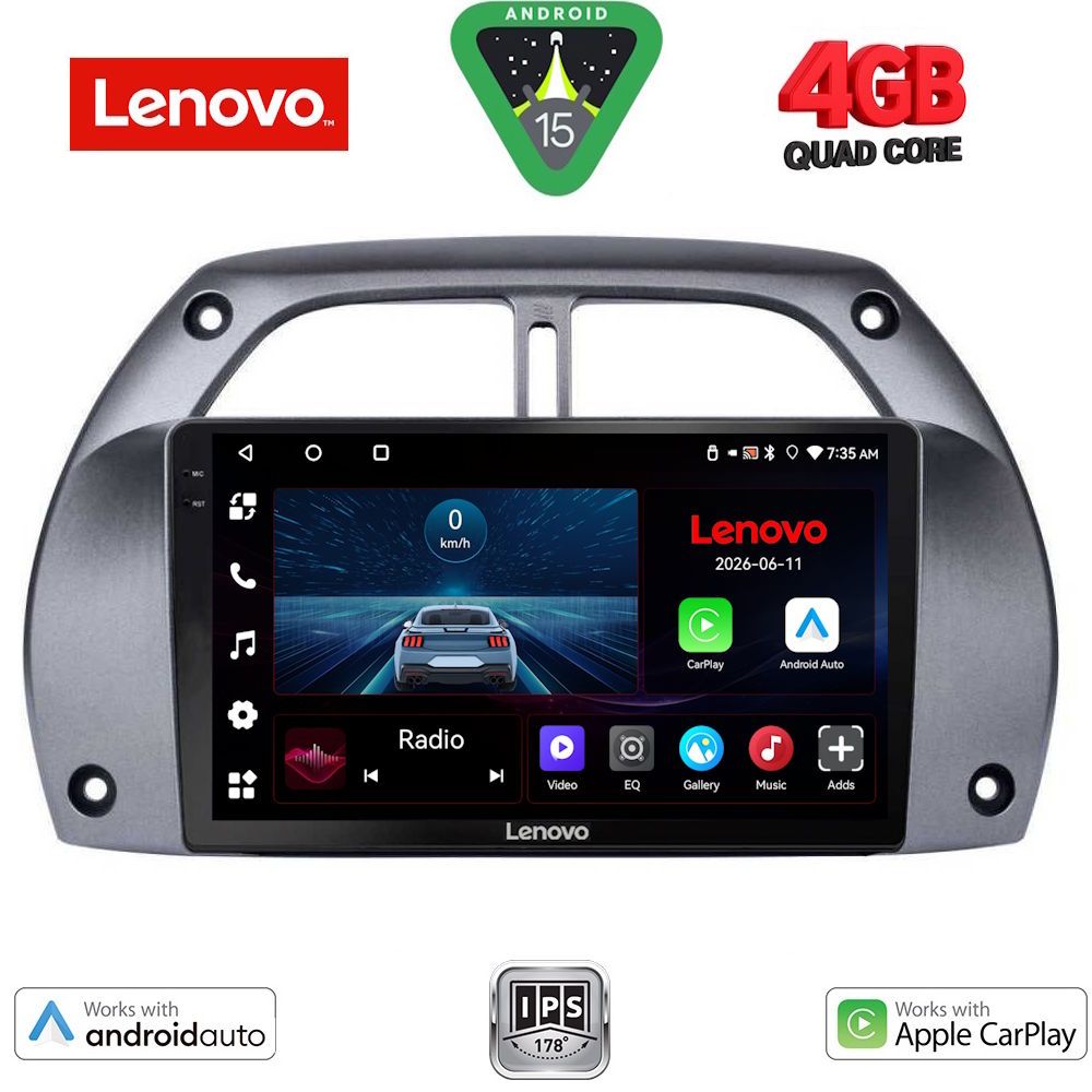 Βλησαρούλης Car Center - LENOVO LVE 8730_CPAA A/C (9inc) MULTIMEDIA TABLET for TOYOTA RAV 4 mod. 2000-2006