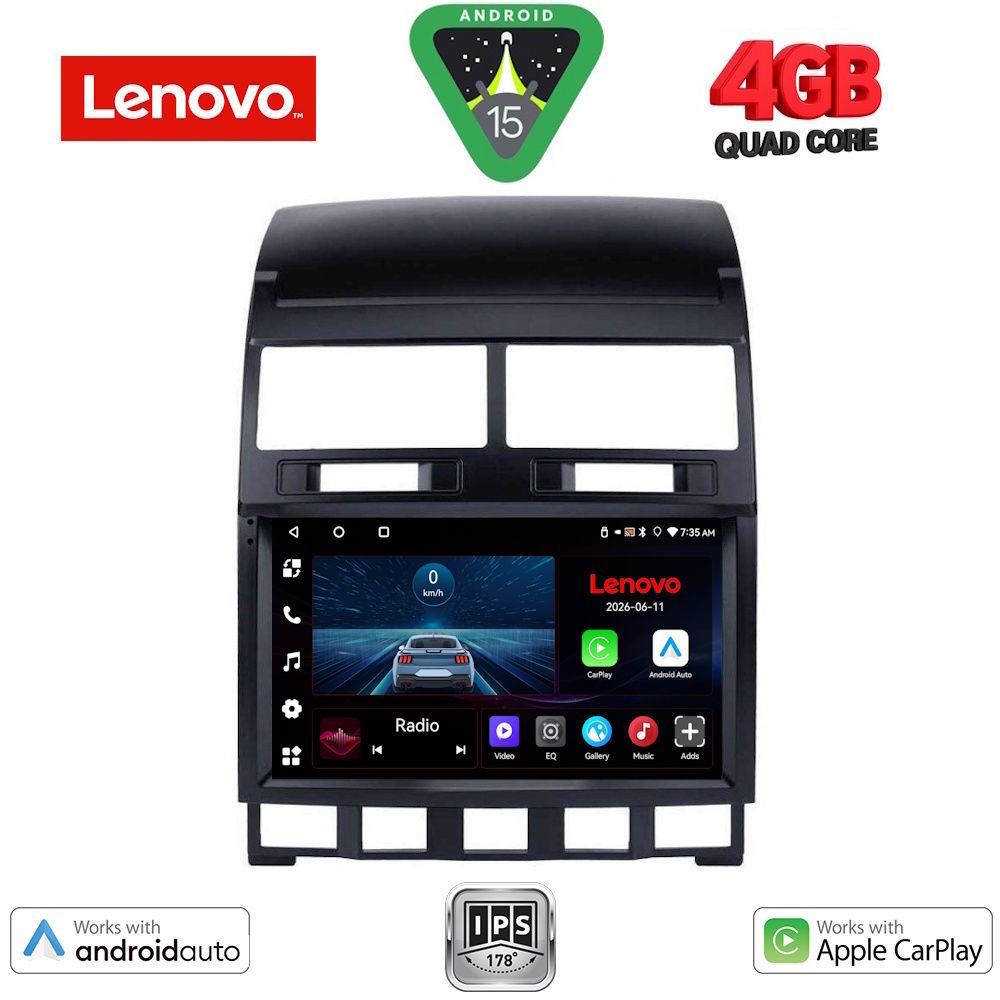 Βλησαρούλης Car Center - LENOVO LVE 8765_CPAA (9inc) MULTIMEDIA TABLET for VW TOUAREG mod. 2003-2011
