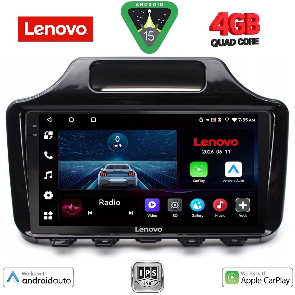 Βλησαρούλης Car Center - LENOVO LVE 8779_CPAA (9inc) MULTIMEDIA TABLET for TOYOTA IQ mod. 2008> with ORIG. NAVI