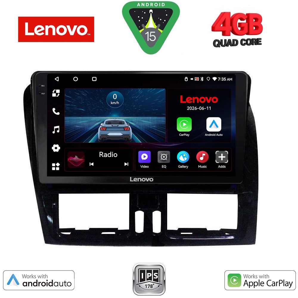 Βλησαρούλης Car Center - LENOVO LVE 8787_CPAA (9inc) MULTIMEDIA TABLET for VOLVO XC60 mod. 2009-2017