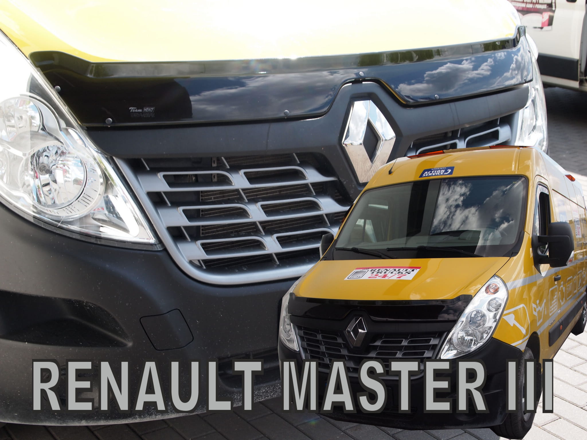 Βλησαρούλης Car Center - Heko - Ανεμοθραύστης Καπό Για Renault Master 2014 > υλικό Acrylic Χρώμα Φιμέ - 1 τεμ. (ΑΝΕΜ.F.02153)