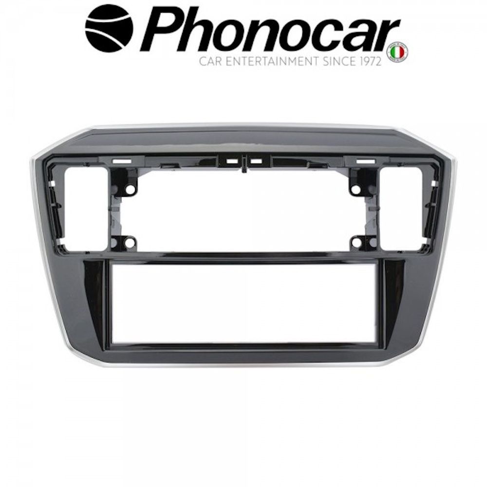 Βλησαρούλης Car Center - 03.181 PHONOCAR Πρόσοψη VW Up! mod. 2016-2023 (Mαύρο Γυαλιστερό)