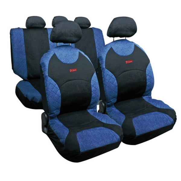 Βλησαρούλης Car Center - ΚΑΛΥΜΜΑΤΑ ΚΑΘΙΣΜΑΤΩΝ "DRIVE-JEANS" ΣΕΤ - ΜΠΛΕ