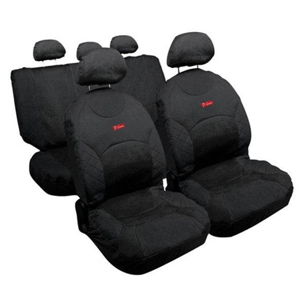 Βλησαρούλης Car Center - ΚΑΛΥΜΜΑΤΑ ΚΑΘΙΣΜΑΤΩΝ"DRIVE-JEANS" ΣΕΤ - ΜΑΥΡ