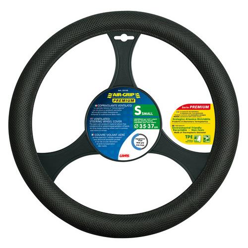 Βλησαρούλης Car Center - Lampa Κάλυμμα Τιμονιού Αυτοκινήτου Air-Grip Premium 35-37εκ. Άοσμο Πλεκτό Αντιιδρωτικό με αεριζόμενες κυψέλες Μαύρο - 1 τεμ (L3311.0)
