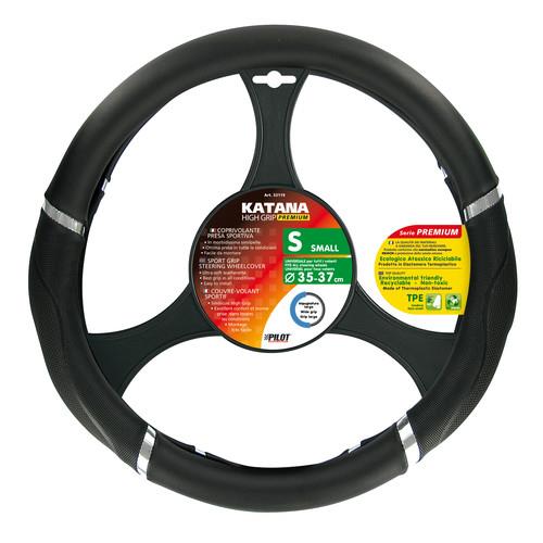 Βλησαρούλης Car Center - ΚΑΛΥΜΜΑ ΤΙΜΟΝΙΟΥ KATANA ΧΡΩΜΑ ΜΑΥΡΟ ΜΕ ΧΡΩΜΙΩΜΕΝΟ ΣΧΕΔΙΟ ΚΑΙ ΑΝΑΓΛΥΦΗ ΥΦΗ ΜΕ ΕΡΓΟΝΟΜΙΚΗ ΛΑΒΗ ΑΟΣΜΟ ΟΙΚΟΛΟΓΙΚΟ/ ΜΗ ΤΟΞΙΚΟ/ ΑΝΑΚΥΚΛΩΣΙΜΟ ΥΛΙΚΟ 35/37 cm