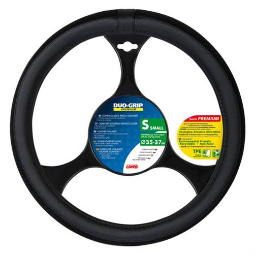 Βλησαρούλης Car Center - Lampa Κάλυμμα Τιμονιού Αυτοκινήτου Duo-Grip 35-37εκ. Άοσμο πλεχτή αντιιδρωτική επένδυση Μαύρο 1-τεμ. (L3314.0)