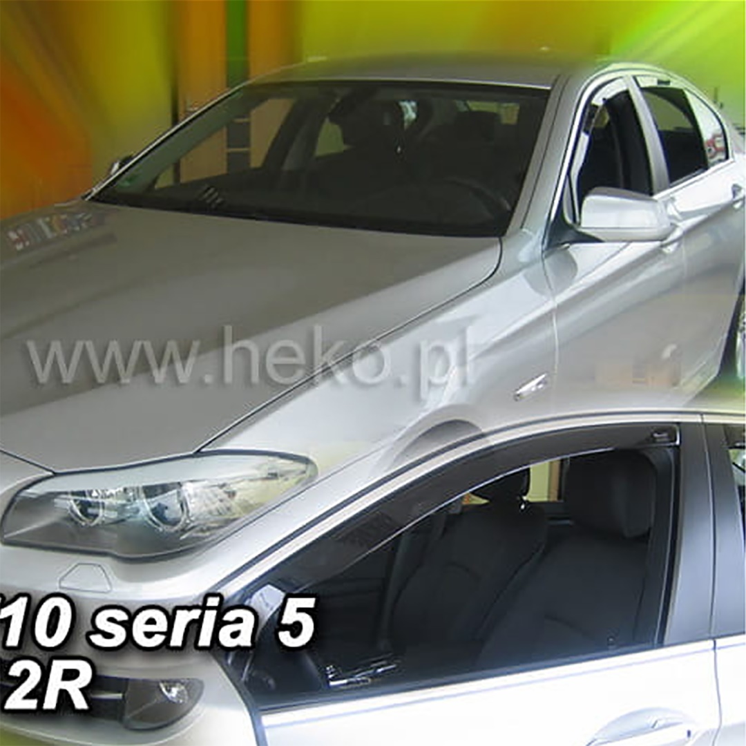 Βλησαρούλης Car Center - ΑΝΕΜΟΘΡΑΥΣΤΕΣ ΓΙΑ BMW ΣΕΙΡΑ 5 F10 / F11 4D/5D 2010-2017 ΖΕΥΓΑΡΙ ΑΠΟ ΕΥΚΑΜΠΤΟ ΦΙΜΕ ΠΛΑΣΤΙΚΟ HEKO - 2 ΤΕΜ.