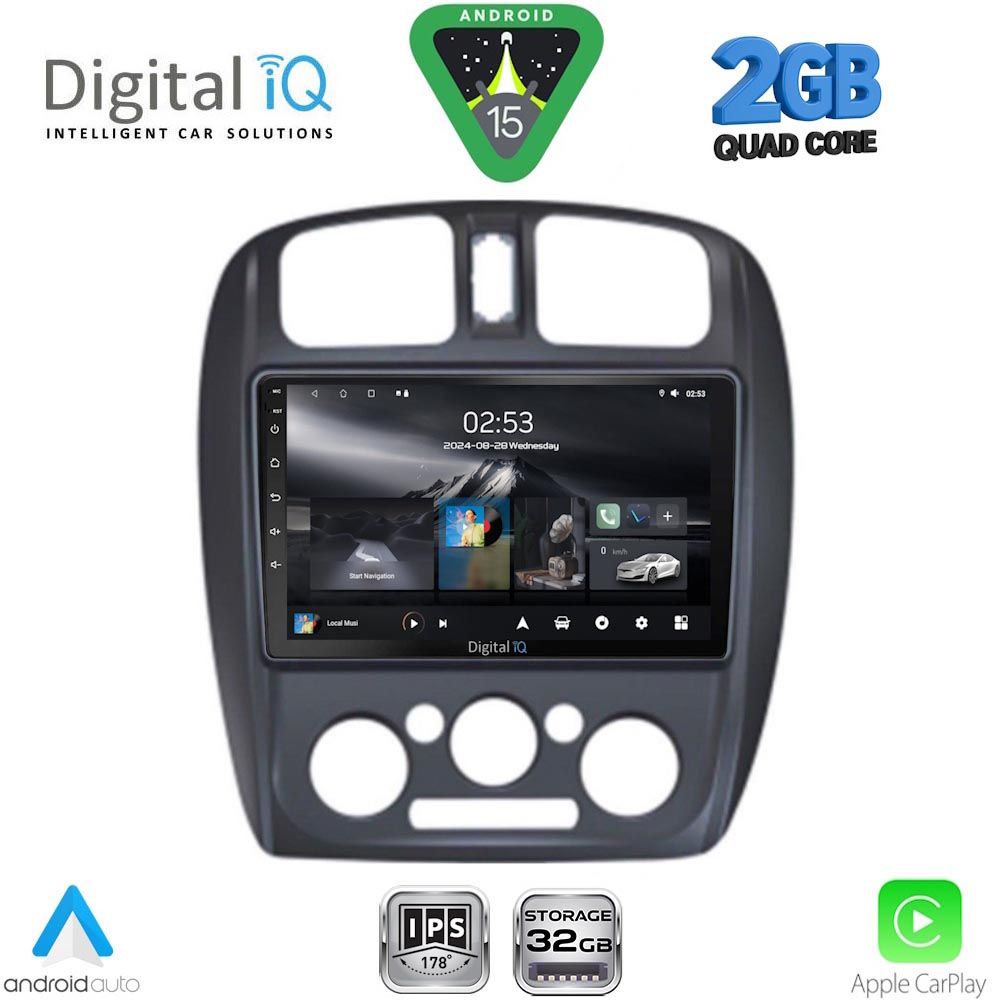 Βλησαρούλης Car Center - DIGITAL IQ RSD 1363_CPA (9inc) MULTIMEDIA TABLET for MAZDA 323  mod. 1998-2004