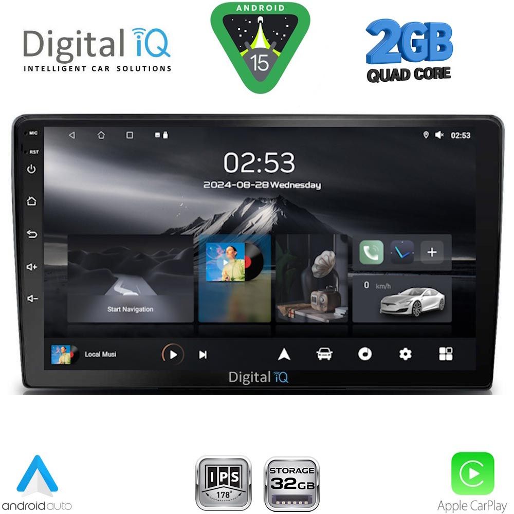 Βλησαρούλης Car Center - DIGITAL IQ RSD 1722_CPA (9inc) MULTIMEDIA TABLET for TOYOTA LANDCRUISER mod. 1998-2003