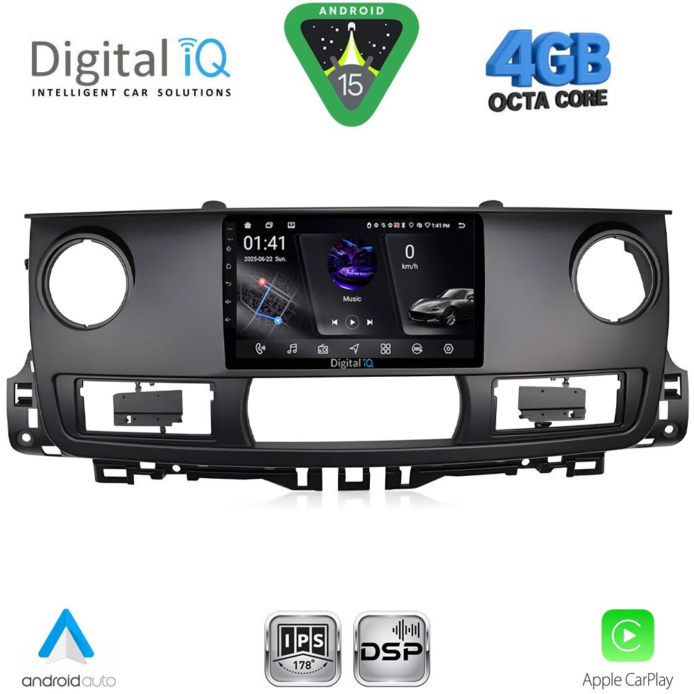 Βλησαρούλης Car Center - DIGITAL IQ RSG 6554_CPA (9inc) MULTIMEDIA TABLET for RENAULT MASTER mod. 2003-2010