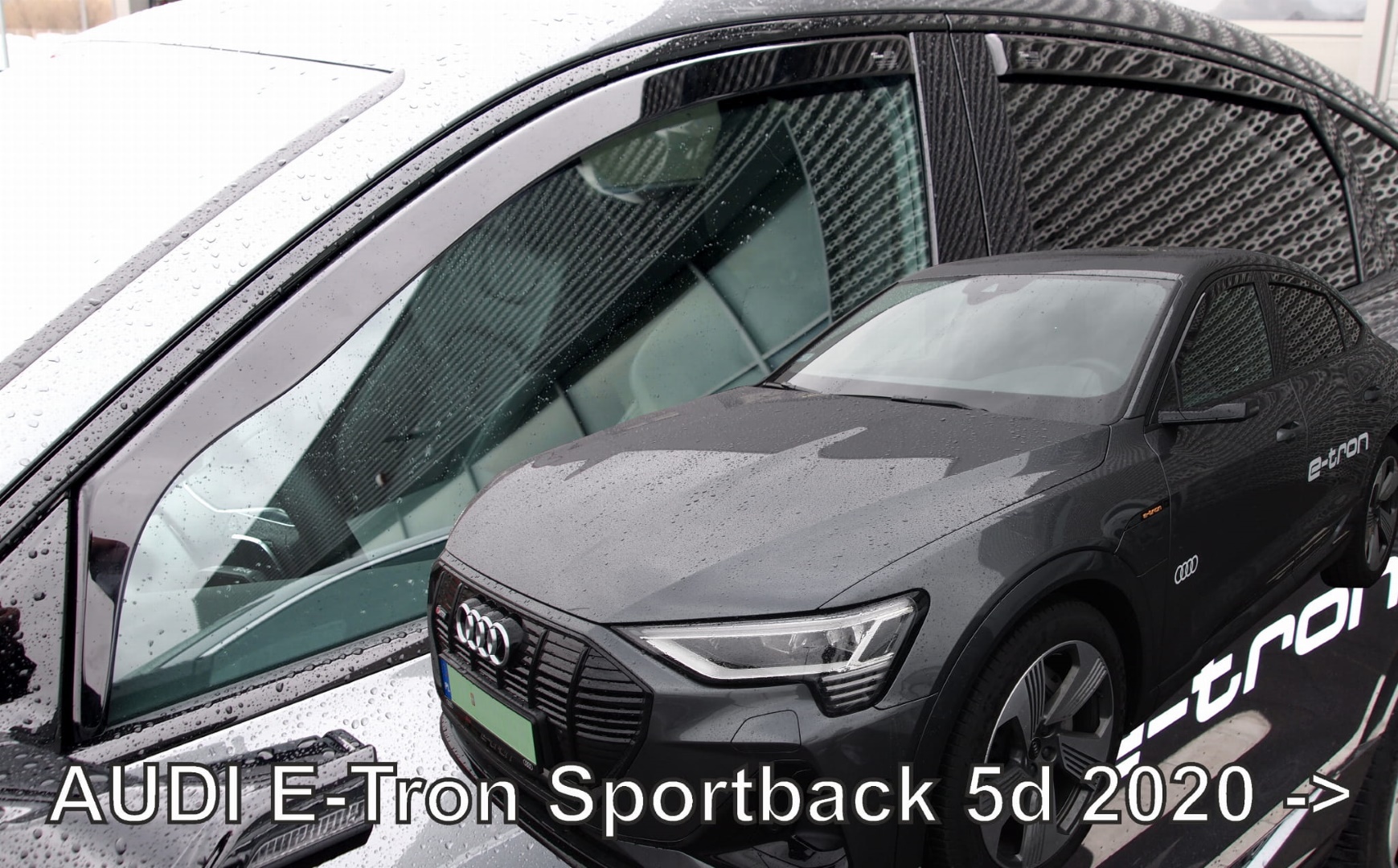 Βλησαρούλης Car Center - ΑΝΕΜΟΘΡΑΥΣΤΕΣ ΓΙΑ AUDI E-TRON SPORTBACK 5D 2020+  ΣΕΤ ΑΥΤΟΚΙΝΗΤΟΥ ΑΠΟ ΕΥΚΑΜΠΤΟ ΦΙΜΕ ΠΛΑΣΤΙΚΟ HEKO - 4 ΤΕΜ.