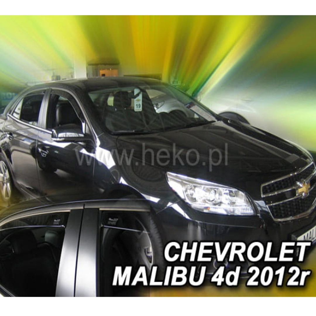 Βλησαρούλης Car Center - ΑΝΕΜΟΘΡΑΥΣΤΕΣ ΓΙΑ CHEVROLET MALIBU 5D 2012-2016 ΣΕΤ ΑΥΤΟΚΙΝΗΤΟΥ ΑΠΟ ΕΥΚΑΜΠΤΟ ΦΙΜΕ ΠΛΑΣΤΙΚΟ HEKO - 4 ΤΕΜ.