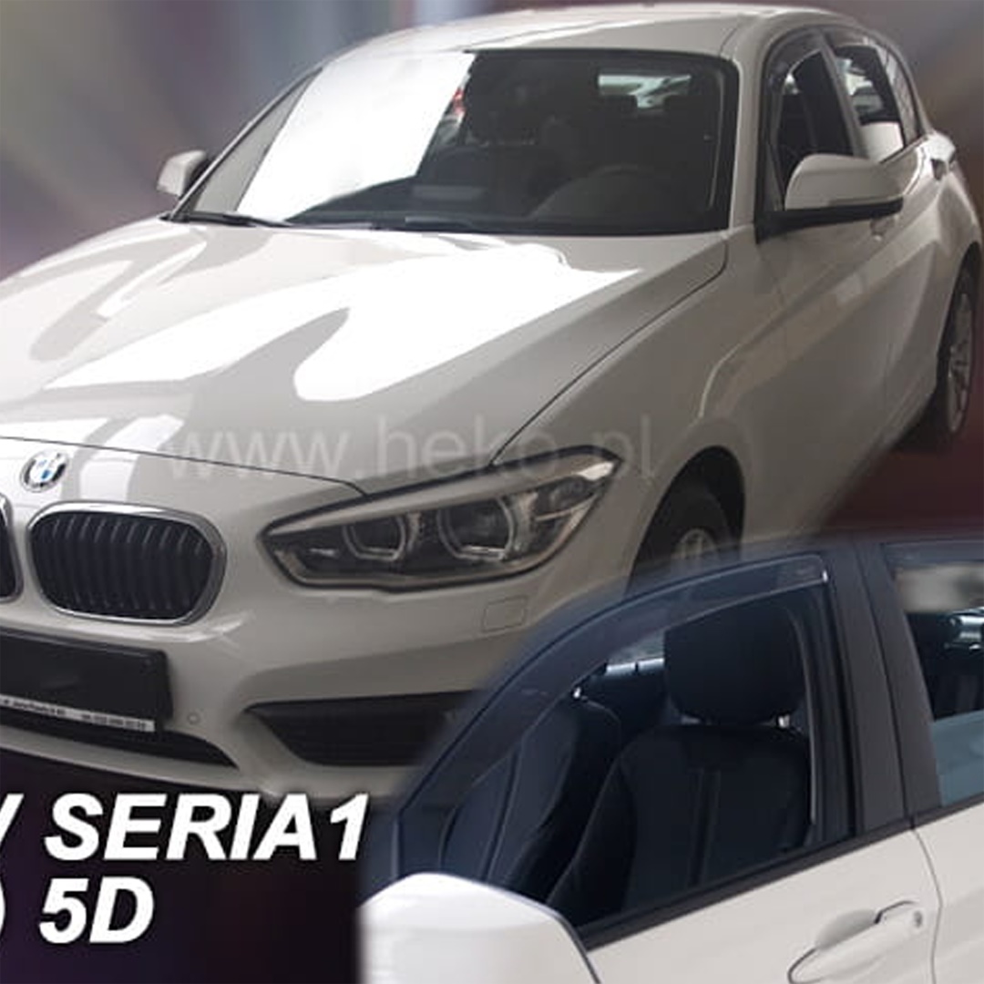 Βλησαρούλης Car Center - ΑΝΕΜΟΘΡΑΥΣΤΕΣ ΓΙΑ BMW ΣΕΙΡΑ 1 F20 5D 2011-2019 ΣΕΤ ΑΥΤΟΚΙΝΗΤΟΥ ΑΠΟ ΕΥΚΑΜΠΤΟ ΦΙΜΕ ΠΛΑΣΤΙΚΟ HEKO - 4 ΤΕΜ.