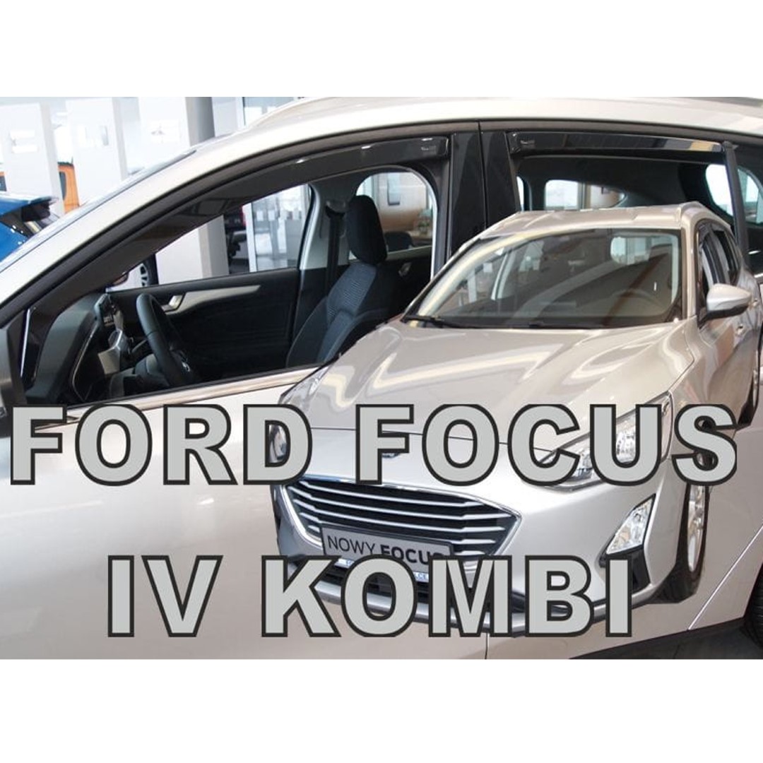 Βλησαρούλης Car Center - ΑΝΕΜΟΘΡΑΥΣΤΕΣ ΓΙΑ FORD FOCUS MK4 5D COMBI/WAGON 2018+ ΣΕΤ ΑΥΤΟΚΙΝΗΤΟΥ ΑΠΟ ΕΥΚΑΜΠΤΟ ΦΙΜΕ ΠΛΑΣΤΙΚΟ HEKO - 4 ΤΕΜ.