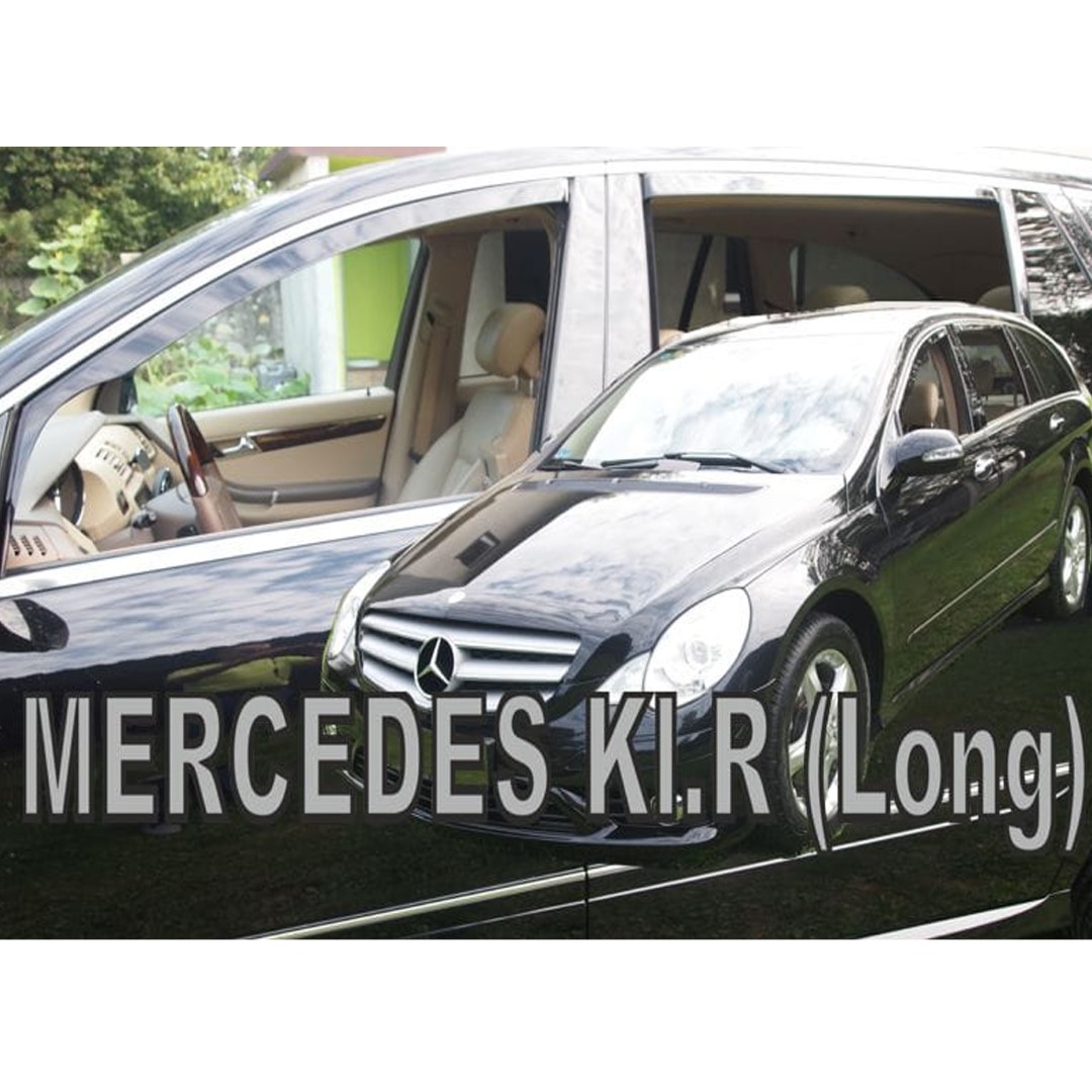 Βλησαρούλης Car Center - ΑΝΕΜΟΘΡΑΥΣΤΕΣ ΓΙΑ MERCEDES R W251 5D (ΜΑΚΡΥ) 2005-2013 ΣΕΤ ΑΥΤΟΚΙΝΗΤΟΥ ΑΠΟ ΕΥΚΑΜΠΤΟ ΦΙΜΕ ΠΛΑΣΤΙΚΟ HEKO - 4 ΤΕΜ.