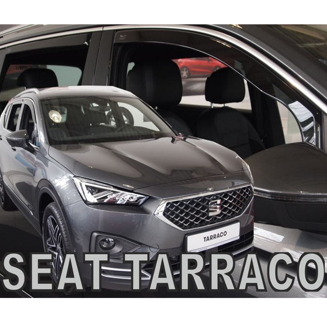 Βλησαρούλης Car Center - ΑΝΕΜΟΘΡΑΥΣΤΕΣ ΓΙΑ SEAT TARRACO 5D 2019+ ΣΕΤ ΑΥΤΟΚΙΝΗΤΟΥ ΑΠΟ ΕΥΚΑΜΠΤΟ ΦΙΜΕ ΠΛΑΣΤΙΚΟ HEKO - 4 ΤΕΜ.