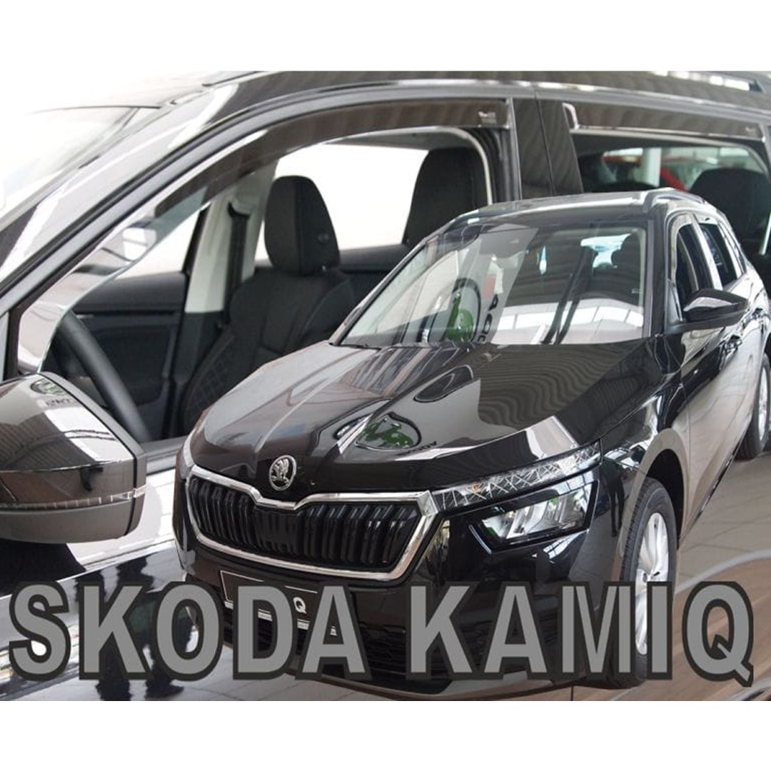 Βλησαρούλης Car Center - Heko - Ανεμοθραύστες Για Skoda Kamiq (Nw) 12/2019 > 02/2024 5πορτο / SUV Σετ Αυτοκινήτου Από Εύκαμπτο Φιμέ Πλαστικό - 4 τεμ. (ΑΝΕΜ.SET28355)