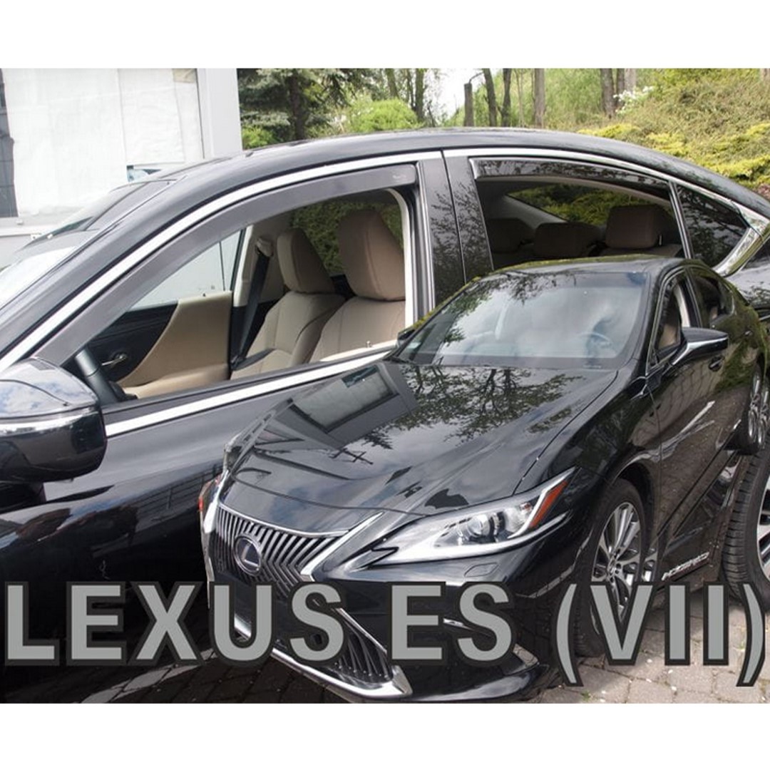 Βλησαρούλης Car Center - ΑΝΕΜΟΘΡΑΥΣΤΕΣ ΓΙΑ LEXUS ES 4D 2019+ ΣΕΤ ΑΥΤΟΚΙΝΗΤΟΥ ΑΠΟ ΕΥΚΑΜΠΤΟ ΦΙΜΕ ΠΛΑΣΤΙΚΟ HEKO - 4 ΤΕΜ.