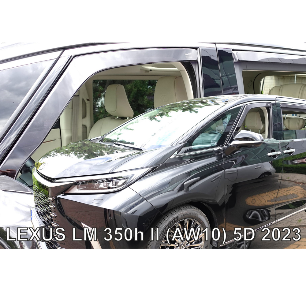 Βλησαρούλης Car Center - ΑΝΕΜΟΘΡΑΥΣΤΕΣ ΓΙΑ LEXUS LM 350H (AW10) 5D 2023+ ΣΕΤ ΑΥΤΟΚΙΝΗΤΟΥ ΑΠΟ ΕΥΚΑΜΠΤΟ ΦΙΜΕ ΠΛΑΣΤΙΚΟ HEKO - 4 ΤΕΜ.