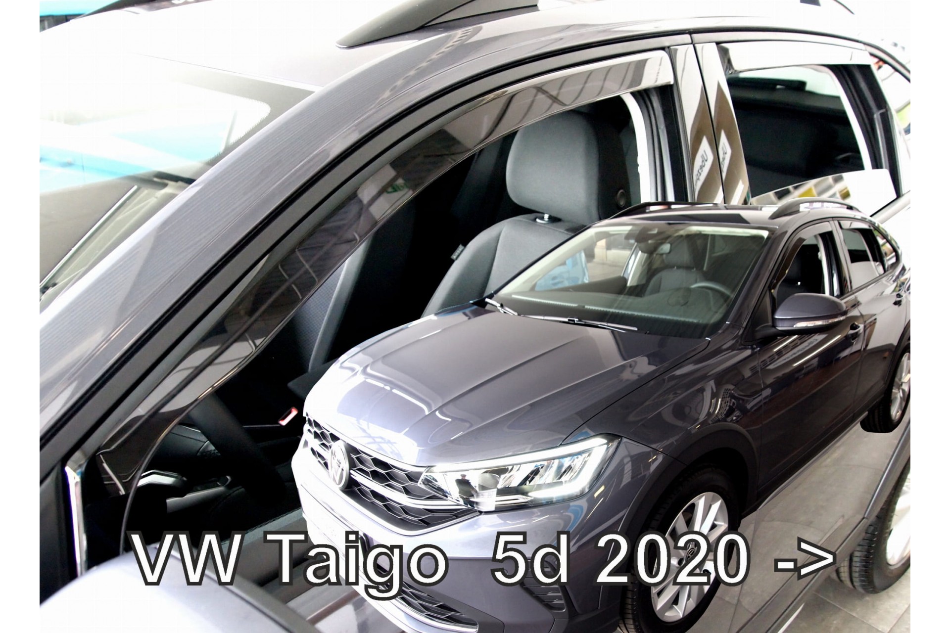 Βλησαρούλης Car Center - ΑΝΕΜΟΘΡΑΥΣΤΕΣ ΓΙΑ VW TAIGO 5D 2020+ ΣΕΤ ΑΥΤΟΚΙΝΗΤΟΥ ΑΠΟ ΕΥΚΑΜΠΤΟ ΦΙΜΕ ΠΛΑΣΤΙΚΟ HEKO - 4 ΤΕΜ.