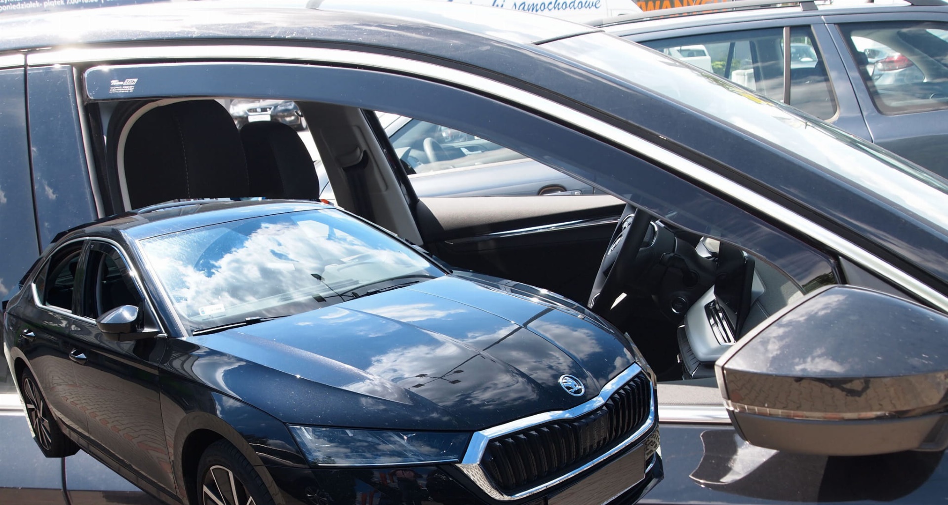 Βλησαρούλης Car Center - ΑΝΕΜΟΘΡΑΥΣΤΕΣ ΓΙΑ SKODA OCTAVIA A8 5D LIFTBACK 2020+ ΖΕΥΓΑΡΙ ΑΠΟ ΕΥΚΑΜΠΤΟ ΦΙΜΕ ΠΛΑΣΤΙΚΟ HEKO - 2 ΤΕΜ.