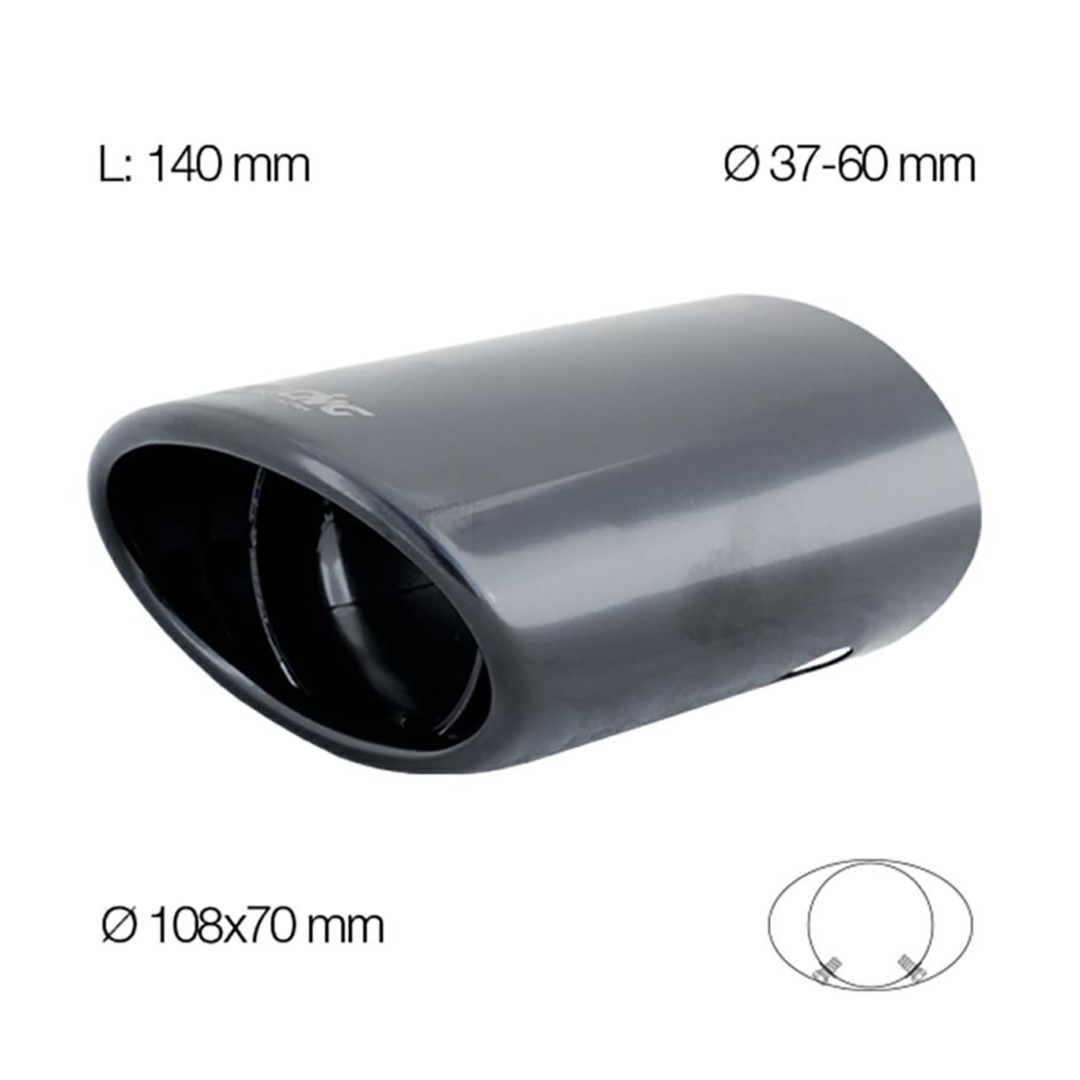 Βλησαρούλης Car Center - ΜΠΟΥΚΑ TRX10N ΜΑΥΡΗ 140mm ΔΙΑΜΕΤΡΟΥ 37-60mm