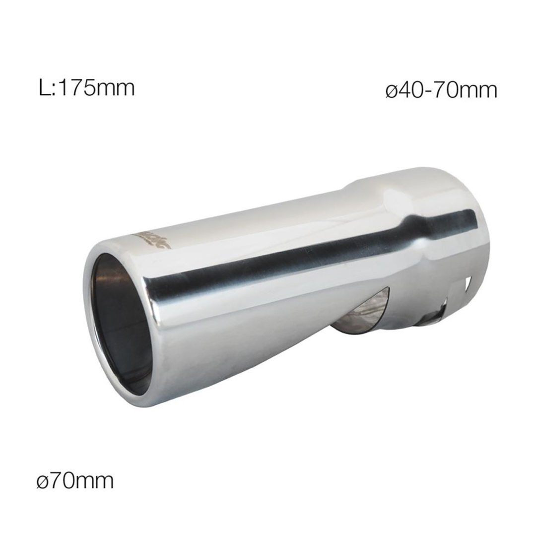 Βλησαρούλης Car Center - ΑΚΡΟ ΕΞΑΤΜΙΣΗΣ TRX97 175mm 40-70mm (ΦΑΛΤΣΟΚΟΜΜΕΝΟ ΣΤΗ ΜΕΣΗ)
