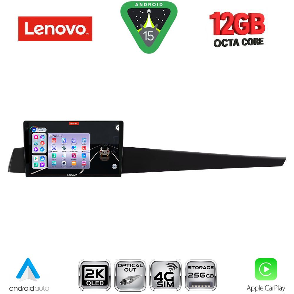 Βλησαρούλης Car Center - LENOVO SSZ 12552_CPA (9inc) MULTIMEDIA TABLET for RENAULT LAGUNA mod. 2007-2015