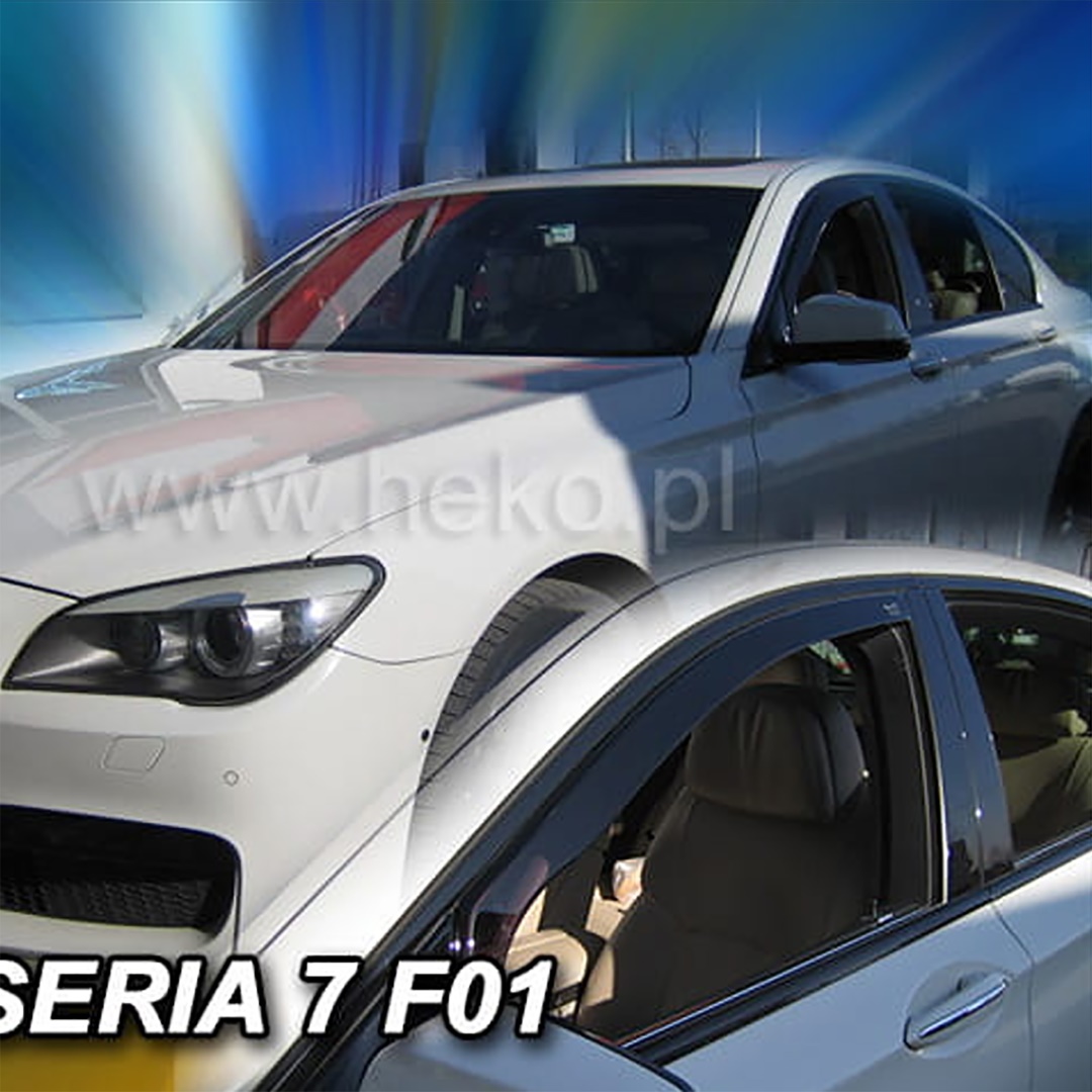 Βλησαρούλης Car Center - ΑΝΕΜΟΘΡΑΥΣΤΕΣ ΓΙΑ BMW ΣΕΙΡΑ 7 F01 / F02 4D/5D 2008-2015 ΖΕΥΓΑΡΙ ΑΠΟ ΕΥΚΑΜΠΤΟ ΦΙΜΕ ΠΛΑΣΤΙΚΟ HEKO - 2 ΤΕΜ.