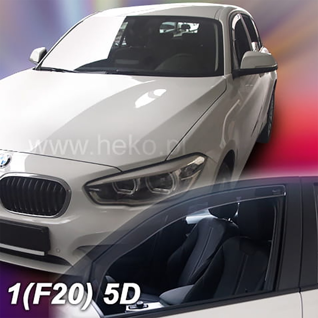 Βλησαρούλης Car Center - ΑΝΕΜΟΘΡΑΥΣΤΕΣ ΓΙΑ BMW ΣΕΙΡΑ 1 F20 5D 2011-2019 ΖΕΥΓΑΡΙ ΑΠΟ ΕΥΚΑΜΠΤΟ ΦΙΜΕ ΠΛΑΣΤΙΚΟ HEKO - 2 ΤΕΜ.